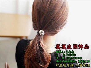 韓版精美發圈，潮流與品質的完美融合——聚焦莫莫莊園飾品廠家直銷